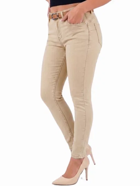 Blugi skinny M.sara cu talie înaltă