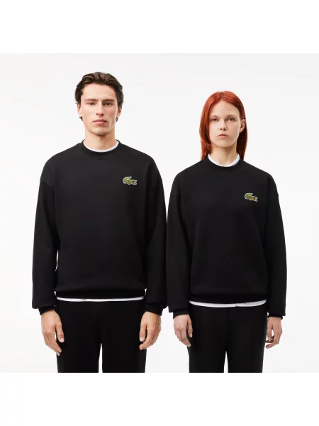 Lacoste толстовка унісекс Loose Fit чорна