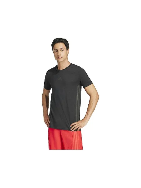 Tricou Adidas cu dungi negru