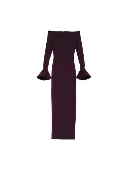 Sukienka maxi Solace London fioletowa