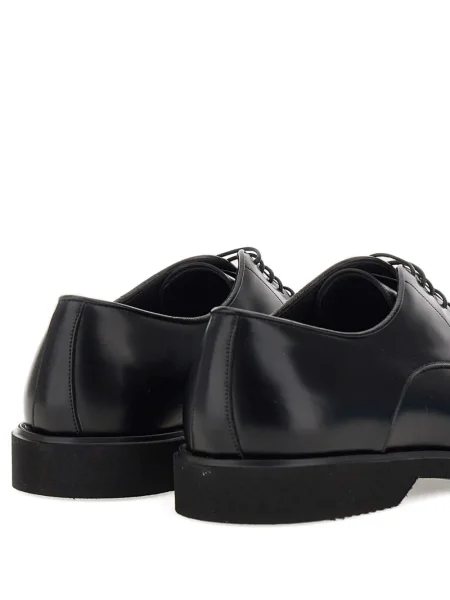 Pantofi derby Duca Heritage din piele negru