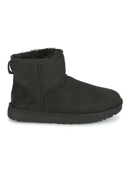 UGG Hótaposó W Classic Mini II | hasított bőr fekete