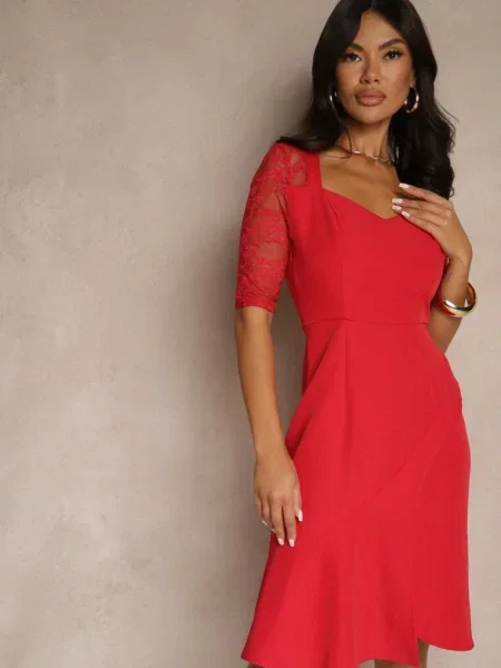 Rochie Natileira roșie