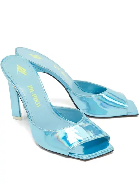 Sneakerși The Attico din piele albastru