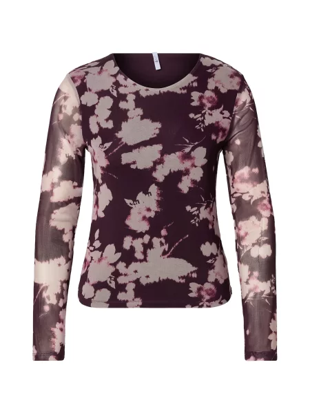 Hailys Tricou mov zmeură / rosé / vin roșu