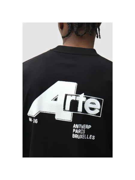Koszulka Arte Antwerp z logo czarna