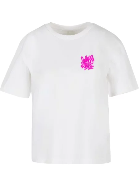 Tricou Mister Tee cu inscripții alb