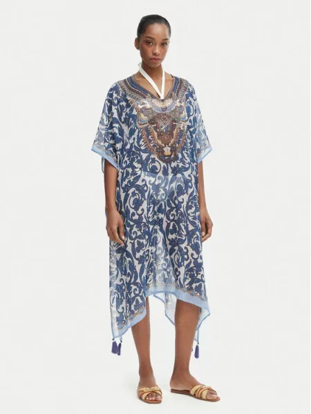 Iconique Poncho Fuego albastru