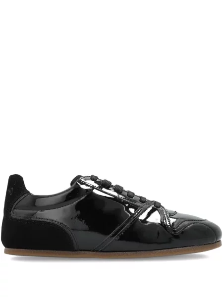 Sneakerși Moschino din piele negru