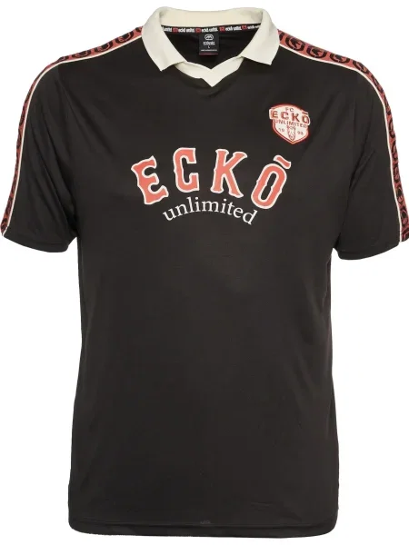 Ecko Unlimited Tričko oranžová / černá bílá
