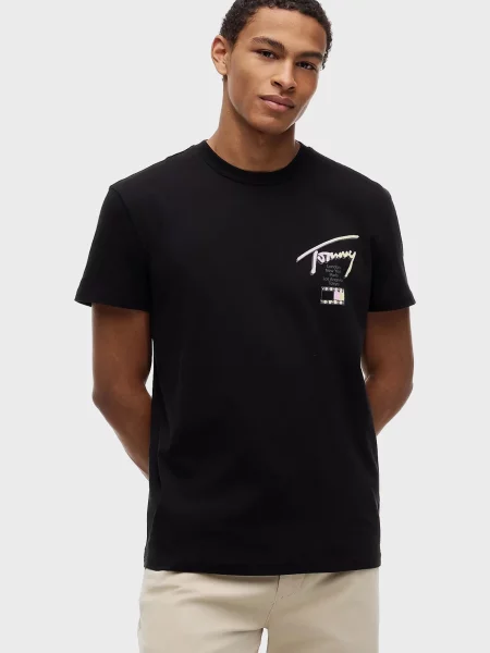 Футболка Tommy Jeans черная