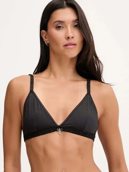 Сутиен Juicy Couture с десен черно