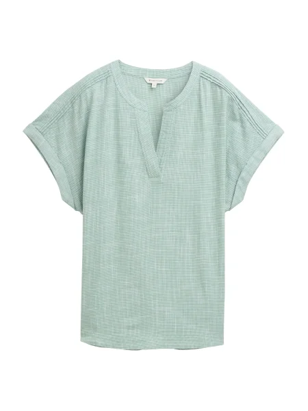 TOM TAILOR Bluză pastel verde