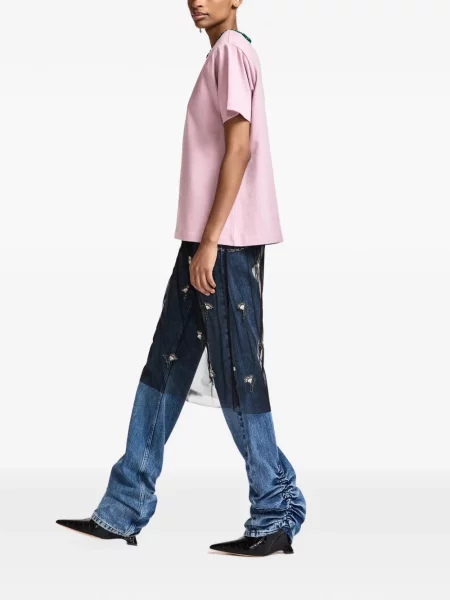 Gulerat tricou Essentiel Antwerp roz