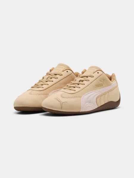 Повседневные кроссовки Puma бежевые