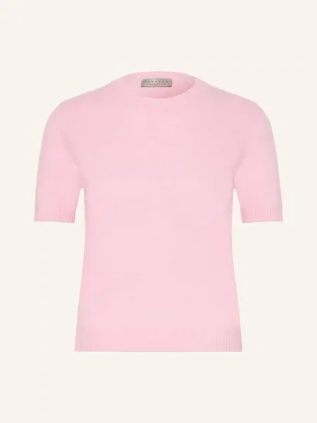 Lunaria Cashmere Pletené Tričko Z Kašmíru růžová