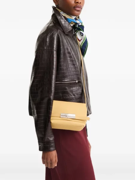 Geanta crossbody Longchamp galben