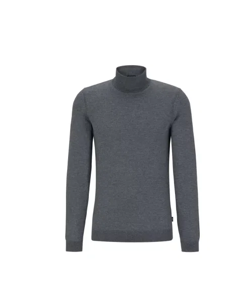 Sweter Hugo wełniany szary
