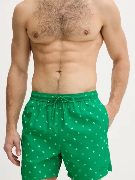 Calvin Klein Kopalne kratke hlače zelena