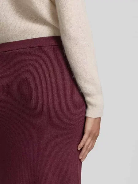 Spódnica dzianinowa midi z elastycznym pasem model COMFY' Vila