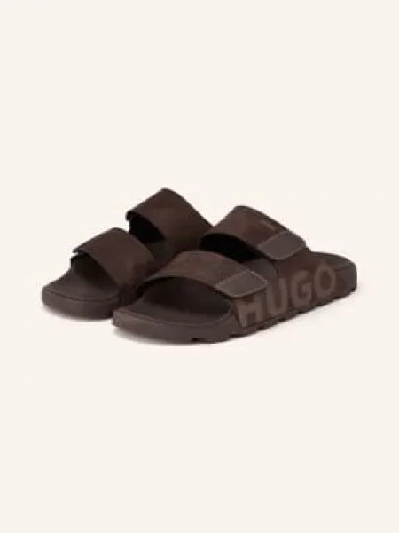 Hugo Pantofle Evander tmavě hnědá