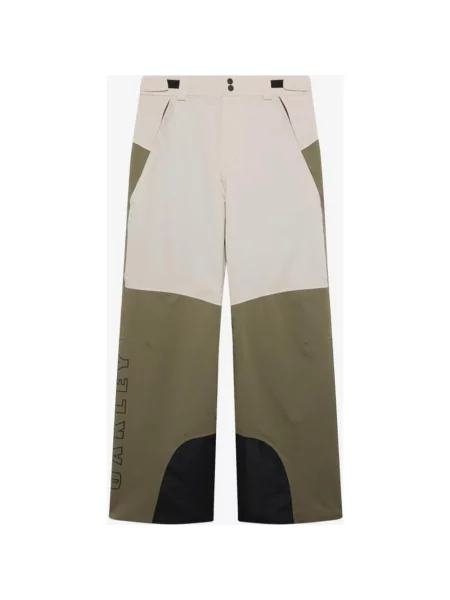 Długie spodnie Oakley Timberline Shell beżowy khaki S czarny