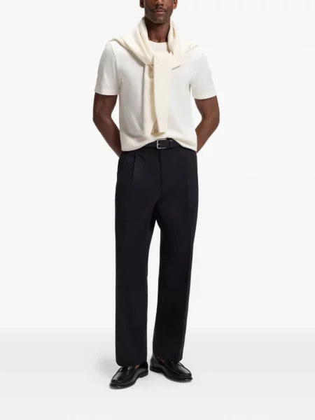 Tricou Boss cu decolteu rotund