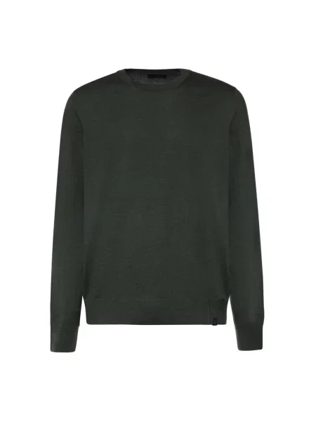 Sweter Fay z wełny merino zielony