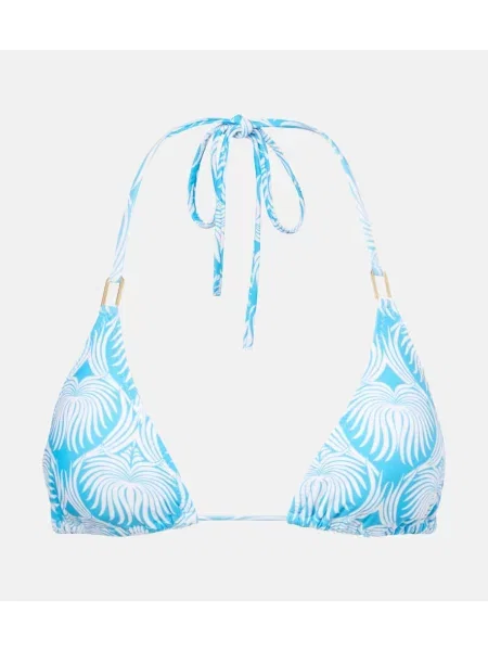 Bikini Melissa Odabash cu imagine albastru