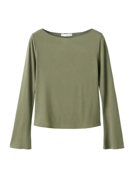 MANGO Tricou ANI' kaki