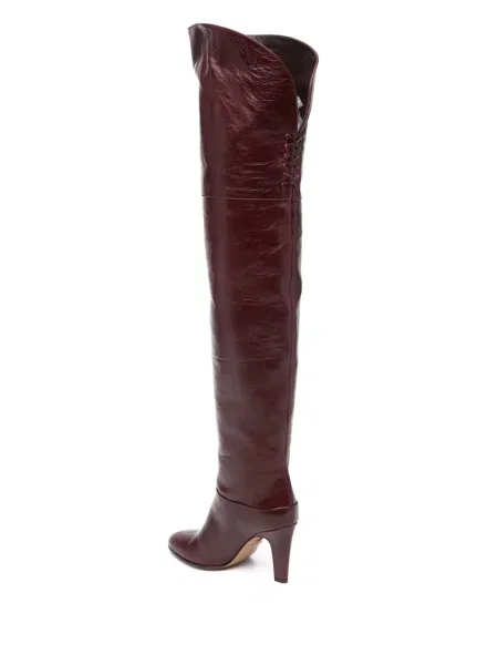 Botine Chloé roșu