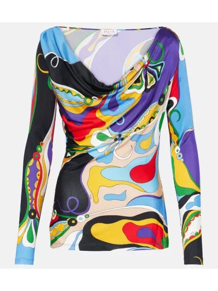 Bluză Pucci din jerseu