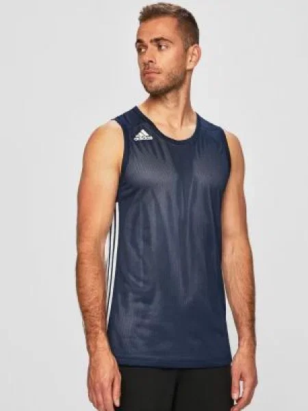 Adidas Performance kratka majica modra