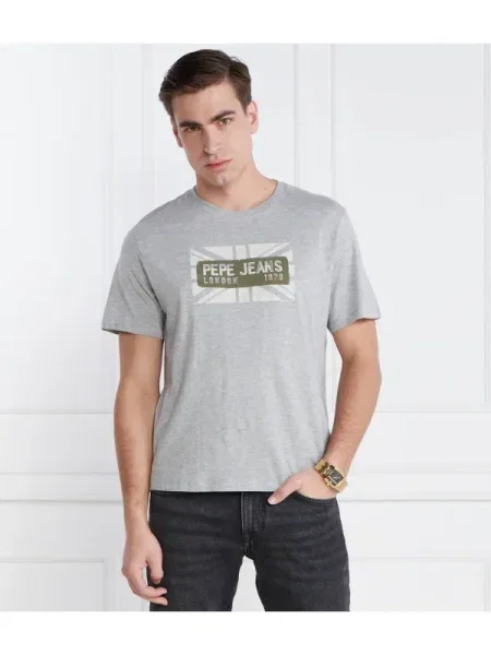 Pepe Jeans London Tricou credick gri