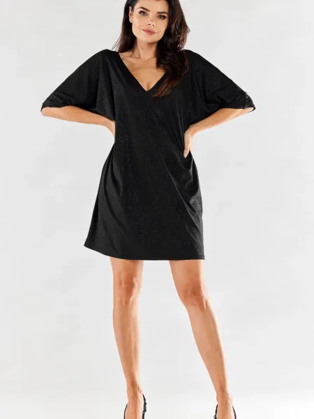 Sukienka koszulowa Awama czarna