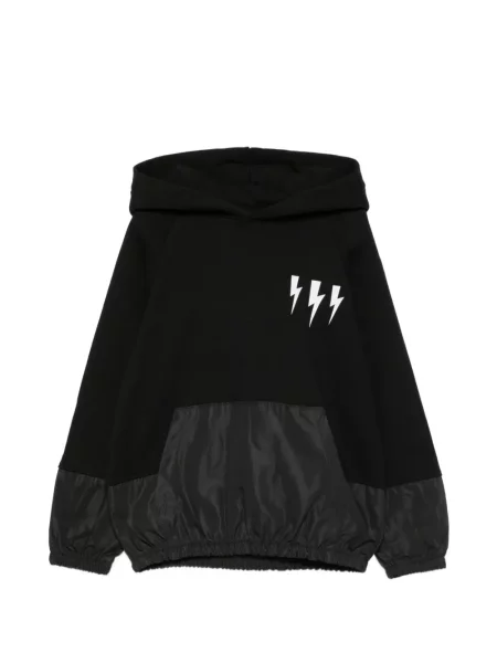 Bluza z kapturem dziecięca Neil Barrett czarna