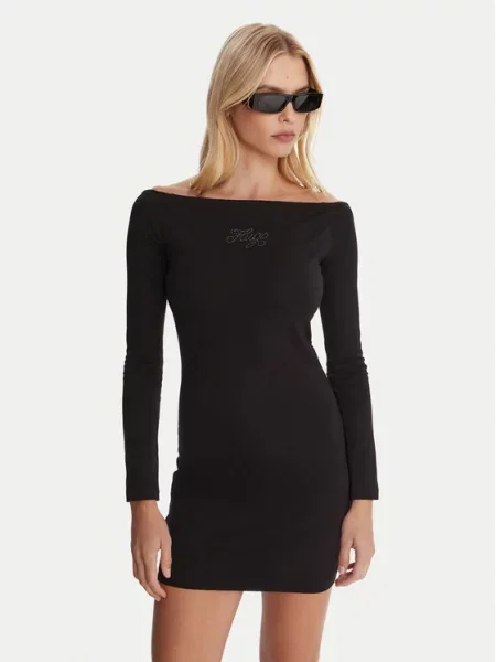 HUGO Повсякденна сукня Noffal_B чорний