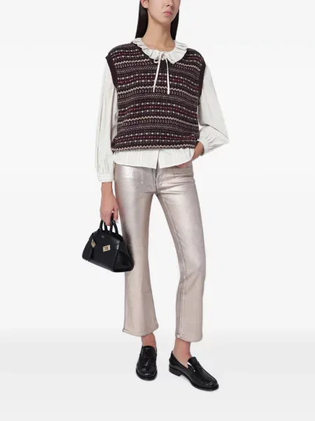 Decupat pantaloni Frame gri