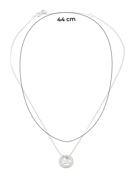 Palton Michael Kors transparente argintiu