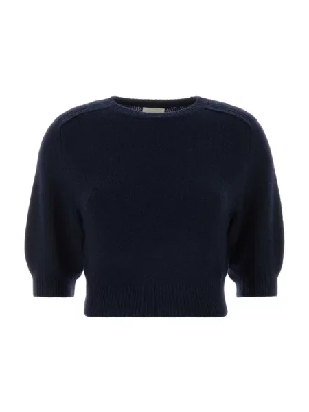 Sweter Khaite wełniany niebieski