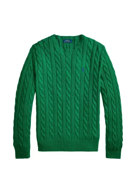 Șosete Polo Ralph Lauren cu broderie în carouri de flanelă verde