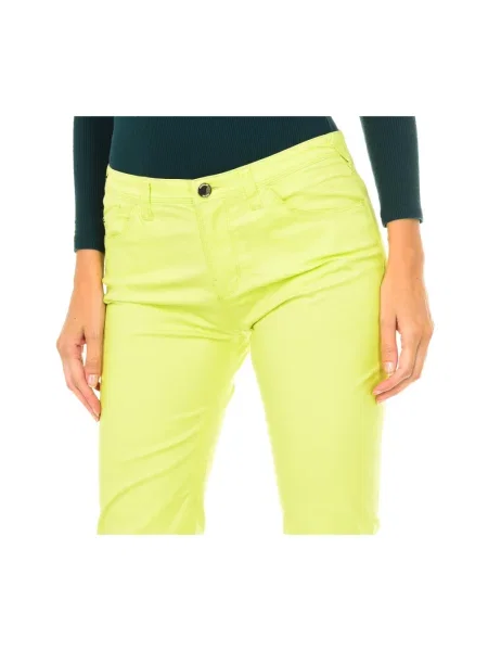 Długie spodnie Armani Jeans casual zielone