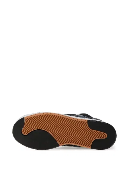 Papuci Adidas din piele de căprioară cu platformă verde