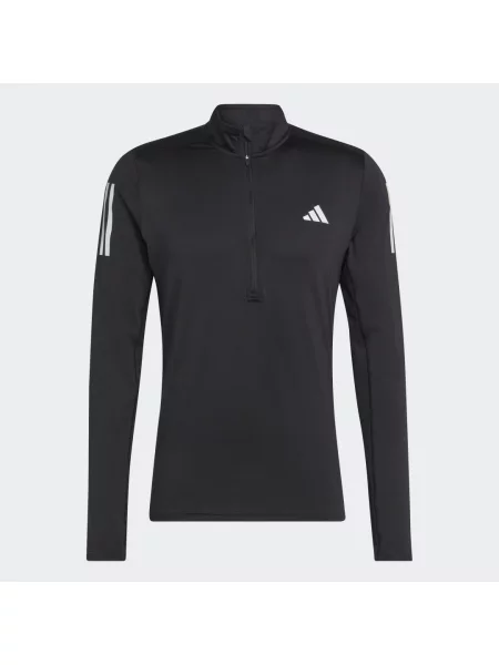Běžecké dlouho tričko Adidas s dlouhými rukávy černé