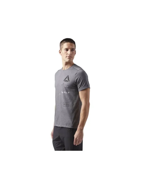 Tricou Reebok Sport gri