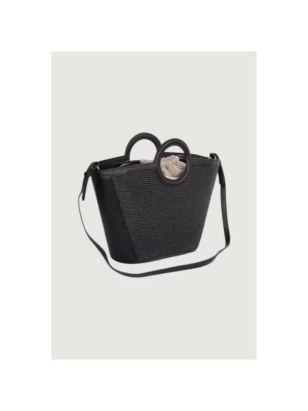 Gaëlle Paris Geantă shopper | shearling negru