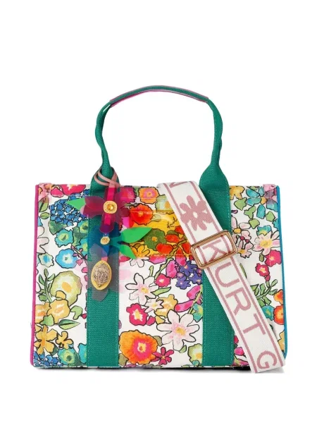 Geantă shopper Kurt Geiger London alb