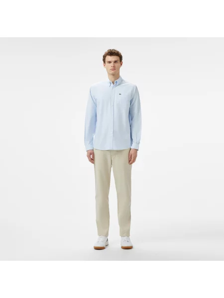 Lacoste Koszula Regular Fit niebieska