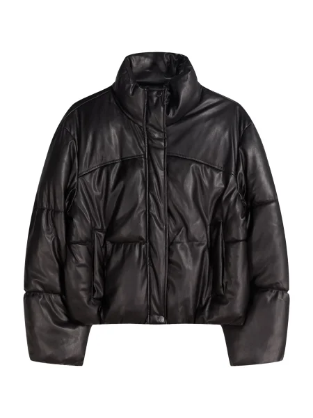 Bershka Prehodna jakna črna