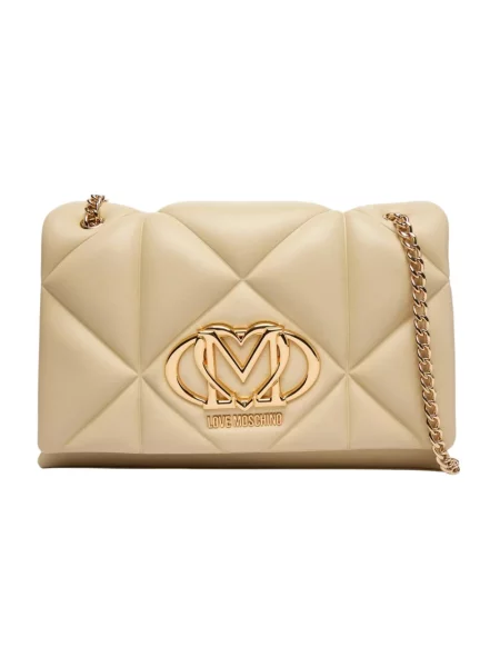 Torebka LOVE MOSCHINO beżowa